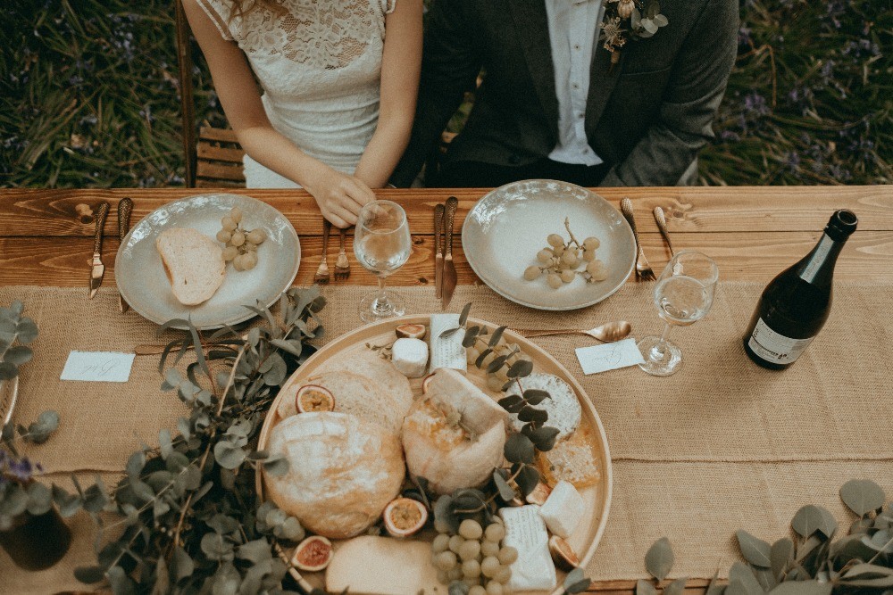 Favourite wedding trends of 2019, rustic tableware, at Patricks Barn