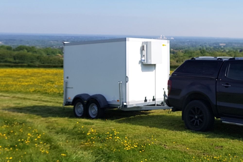 Hire refrigerated trailer, with view