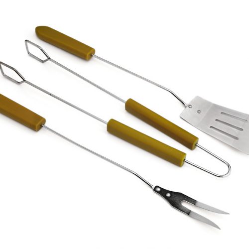 BBQ TONGS SET (3 PIECES)