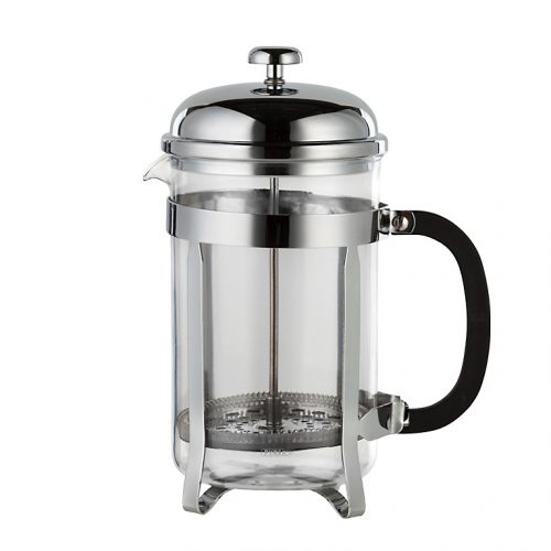 CAFETIERE - CHROME AND GLASS (12 ESPRESSO CUP)