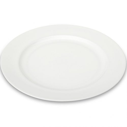 WHITE BIANCA CHARGER PLATE