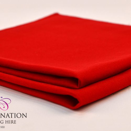 RED SIGNATURE TABLE RUNNER