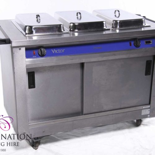 TRIPLE BAIN MARIE & HOT CUPBOARD