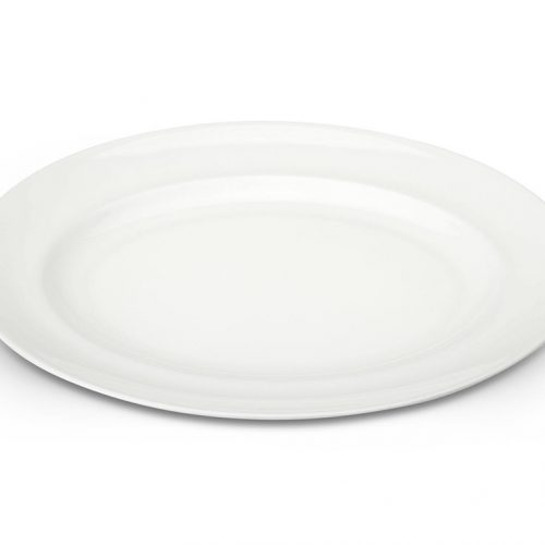 OVAL SERVING FLAT 14" X 10"