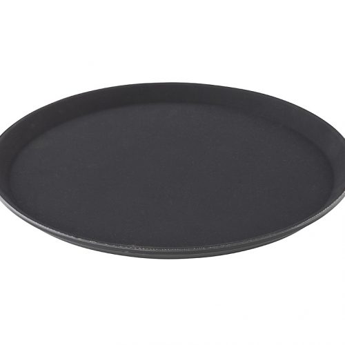 14" BLACK NON SLIP TRAY