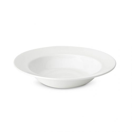 WHITE BIANCA SOUP PLATE