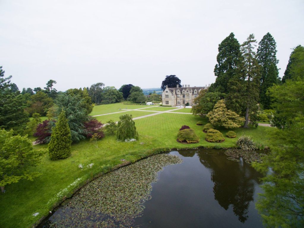Wakehurst - Across the Pond, an aerial view