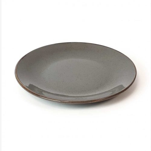 Storm grey coloured plate