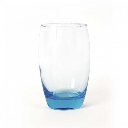 ICE BLUE WATER GLASS / TUMBLER 12OZ