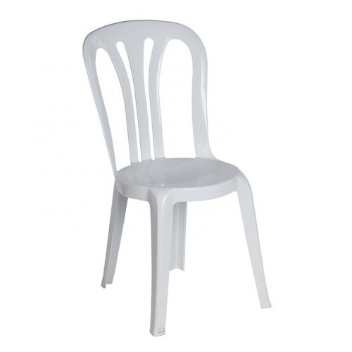 WHITE BISTRO GARDEN CHAIR