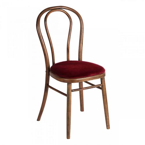 LOOP BACK CHAIR - RUSTIC OAK