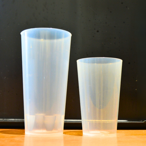 REUSABLE PLASTIC ½ PINT CUP