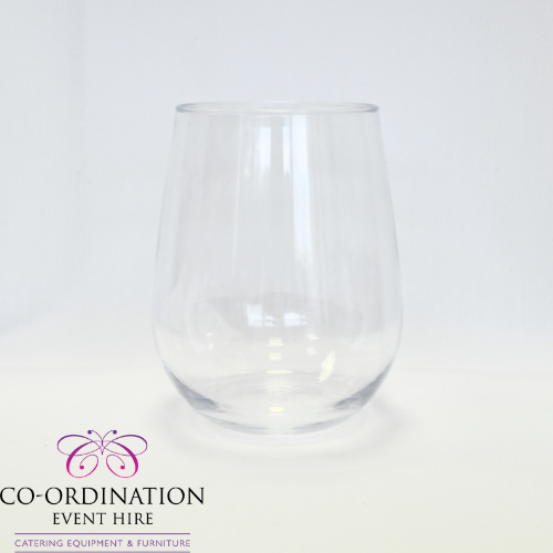 REUSABLE STEMLESS PLASTIC WINE GLASS