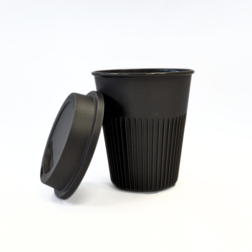 8OZ REUSABLE HOT CUP WITH LID
