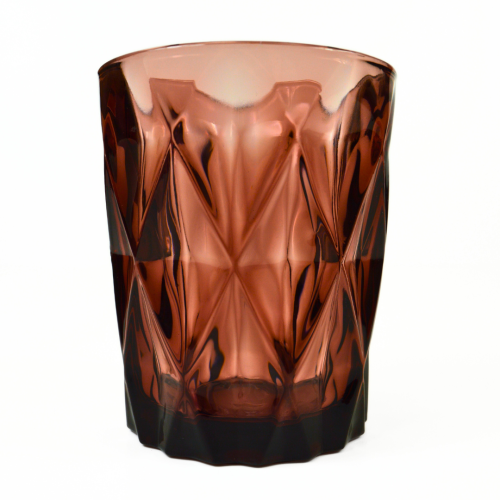 DIAMOND CUT BERRY TUMBLER 12OZ