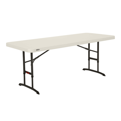 ADJUSTABLE HEIGHT HD TRESTLE TABLE 6' X 2'6"