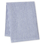 Indian Cotton Pinstripe Blue