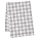Organic Check Grey