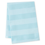 Satin Stripe Light Blue