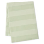 Satin Stripe Pale Green